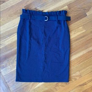 Chiara Venture Pin Stripped Skirt